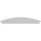 Ekena Millwork Arched Architectural Grade PVC Pediment, 82"W x 14"H x 2-3/4"P PEDP082X140ARD00 - alternate 4